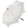 Ombrello di nozze in pizzo per le forniture per feste giochi teatrali