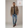 ROYAL CUP MONTONE SHEARLING ECOLOGICO-Giubbotto uomo-ROYAL CUP-Tortora