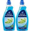 Felce Azzurra - Detersivo Pavimenti Profumato Classico per Pulizia Casa Adatto a Ogni Pavimento, Detergente Pavimenti Pulisce e Profuma a Lungo, Flacone Ergonomico e Ingredienti di Origine Naturale 1L