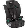Graco - Eldura™ R129 Rialzo con cintura 2 in 1, da 76 a 150 cm (da 15 mesi fino a circa 12 anni), certificato R129, protezione dagli impatti laterali Safety Surround™, colore Midnight
