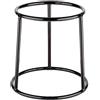 Aps Buffet Supporto - Multi Round di Rivestimento in Metallo, Nero, Diametro 15,5/18 cm, Altezza: 18 cm