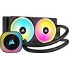Corsair iCUE Link H100i AIO240 Dissipatore Liquido RGB Raffreddamento CPU PC AMD
