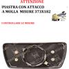 Biagi Corrado Per Iveco Stralis da 2006 Vetro con Piastra Sx Termico per Specchio Retrovisore