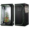VEVOR Tenda da Coltivazione per Piante Verdure Fiori 100x100x200 cm da Interno
