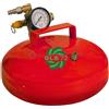 GLS72 SERBATOIO PORTATILE ARIA COMPRESSA 5,5 LITRI CON MANOMETRO E MANIGLIA GLS72
