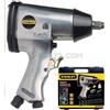 Stanley KIT STANLEY AVVITATORE IMPULSI 1/2 10 BUSSOLE ARIA COMPRESSA PISTOLA PNEUMATICA