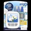 Ambi Pur Nuvole di Cotone 3Volution Starter Kit Deodorante Per Ambienti Con Diffusore Elettrico Programma Intelligente 20ml, 3 Diverse Fragranze Per Combattere Gli Odori