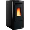 Extraflame Stufa pellet 6,5kW KETTY 5.0 Black 5 stelle Classe A+ 1292202
