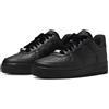 Nike HV4403-001 Nike Air Force 1 Low Ribbon Laces Triple Black (donna)