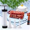In acciaio inox cucina fatta in casa manuale salsiccia maker carne ripieno