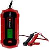 Einhell CE-BC 4 M Caricabatteria auto (220-240 V, di carica 12 V, per batterie 3-120 Ah, corrente carica 4A, mantenitore carica, per batterie gel - AGM - acido, possibile fissaggio a parete)