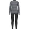 Odlo Active Warm Set 159449, Bambini e Ragazzi, Misty Lilac - Gray Ridge, 80
