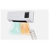 - Senza marca//Generico - TERMOVENTILATORE RISCALDATORE RINFRESCATORE PORTATILE DA PARETE VENTILATORE