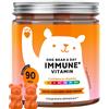 Bears with Benefits One Bear A Day Vitamin Immun con Vitamina D E C Vitamina B6 B12 Niacina Biotina