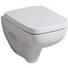 Geberit Keramag 572180000 Renova Nummer 1 Plan - Sedile WC con abbassamento Automatico, Colore: Bianco