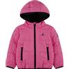 Nike Jordan Piumino da Ragazza con Cappuccio Midweight Puffer Rosa Taglia L (147-1...