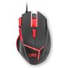 DR1TECH [Amazon Exclusive] DR1TECH Hunter Mouse da Gaming Professionale con Filo Resistente [5 Pesi Removibili + TRIPLE FIRE] - 9 Tasti fino a 4200 DPI - Mouse Ergonomico da Gioco per PC/PS4