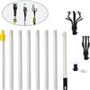 Asta telescopica per cambio lampadine a LED, strumento per cambio lampadine