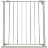 Relaxdays Cancello di Sicurezza per Scale, 75-80 cm, Senza Foratura, per Neonati e Bambini, cancello a Pressione, Grigio