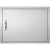 VEVOR Porta di Accesso da Cucina 685 x 508 mm, Singola per Esterno, in Acciaio Inox Montaggio a Incasso per Isola, Stazione, Mobile da Esterno