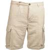 40Weft Uomo Bermuda cargo Beige chiaro Taglia 48-50