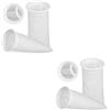 2 Pcs Calza Filtrante Borsa Da Filtro Riutilizzabile Porta Pre -filtro