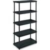 Terry Scaffale kit 5 ripiani ad incastro (80x40x173,4cm) 4080 5C Nero 1002694