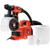 Black & Decker Pistola a spruzzo per pitture e vernici elettrica ( 450W ) HVLP400QS