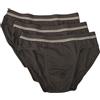 RAGNO SG Slip uomo RAGNO mutanda confezione 3 capi elastico a vista cotone elasticizza