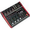 Proel PLAYMIX8 Mixer 8 ingressi Bluetooth, lettore MP3, Registrazione stereo USB