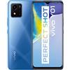 VIVO Y01 smartphone 4G 5000mAh 6,51" BLUE Face Access ITALIA 24mesi garanzia