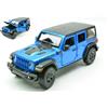 RASTAR RAT64610BL JEEP WRANGLER RUBICON 4xe BLUE 1:24 Modellino