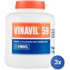 Vinavil 3x Colla vinilica Vinavil Universal, modello D0646 59, Trasparente, per multiuso