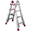 FARAONE Scala telescopica professionale Faraone T5 in alluminio 10+10 gradini
