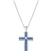 Amen Gioielli Collana Donna Amen CROCE Argento 925 codice CLCRBABBBLZ
