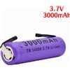 1 Batteria 14500 Pile Litio 3.7V 3000 mAh Ricaricabile Lamelle per Saldature