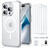 TuttoQua Cover Custodia Trasparente MagSafe per Apple iPhone 17 16 - 11 Pro Max Magnetica