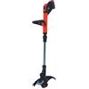 Black & Decker Tagliabordi a batteria litio 18V regolabile taglio 30cm STC1840-EPC