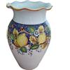 Arreden Portaombrelli in ceramica deruta porta ombrelli vaso arredo da interno limoni