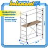 Marchetti Trabattello Marchetti 20783 Superminio Alluminio 1,58x0,80 m H2,10 m