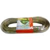 UTENSILERIA 1PZ CONFEZIONE FILO STENDIBIANCHERIA TRASPARENTE IN OTTONE 6 MM 20 MT: