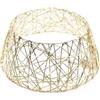 Mercury Copri base albero Natale CHRISTMAS Con luci Oro (68cm)