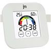 Lowell Sveglia JUSTAMINUTE Con Termoigrometro Digitale Touch Screen Bianco