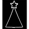 DecHome Albero di Natale Flex Neon Bianco 360 Led Interno/Esterno 18032 DecHome