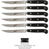 Berkel - Set 6 coltelli da bistecca AdHoc lama liscia - Rivenditore
