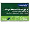 Magnetoplan 1240595 Lavagna Magnetica per Gesso, 120 x 150 cm, Verde