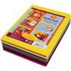 Craft Planet - Fogli in spugna, formato A5, diversi colori, confezione da 24