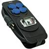Brennenstuhl 1152301 - Console multipresa con protezione differenziale 30 mA IP44 + 4 prese con aletta 2P+T 16 A/230 V 5 m H07RN-F 3G2,5