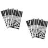 4 Pcs Adesivi Luminosi Led Oscuranti Della Luce Black Out Adesions Neri