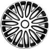 WHEEL COVERS AutoStyle Set di 4 Copricerchi Mugello 13 pollici Bianco/Nero